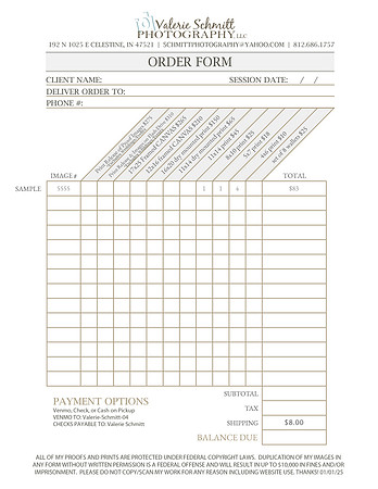 Order Form